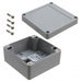 PNR-2606-DG by Bud Industries - BOX ABS GRAY 9.430""L X 4.720""W