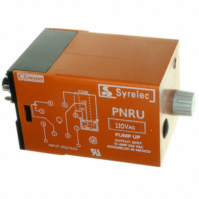 PNRU110A by Crouzet - CNTRL LIQ LEV 110VAC SOCKETABLE