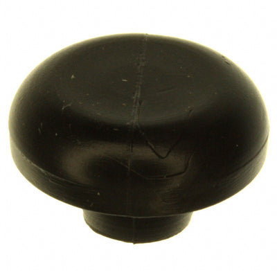 POF-12664 by Essentra Components - FOOT CYLINDRICAL 0.618"" DIA BLK