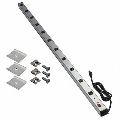POS-11-S by Bud Industries - PWR OUTLET STRIP SURGE PROTECT