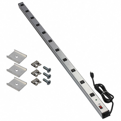 POS-11-S by Bud Industries - PWR OUTLET STRIP SURGE PROTECT