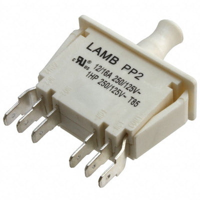 PP2-1U7-2B2 by E-Switch - SWITCH DETECTOR DPDT 16A 125V