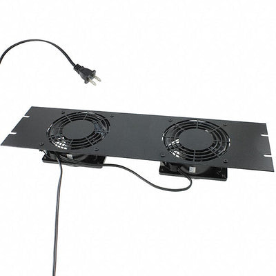 PPGPFPA by Hammond Manufacturing - FAN TOP W/2 115VAC BLACK