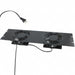 PPGPFPA by Hammond Manufacturing - FAN TOP W/2 115VAC BLACK