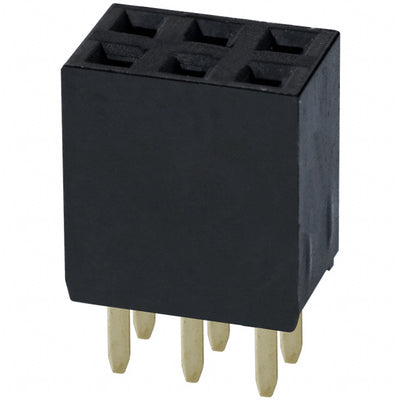 PPPC032LFBN by Sullins Connector Solutions - CONNECTOR HDR 6POS 0.1 GOLD PCB