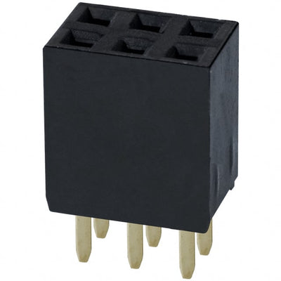 PPPC032LFBN-RC by Sullins Connector Solutions - CONNECTOR HDR 6POS 0.1 GOLD PCB