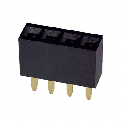 PPPC041LFBN-RC by Sullins Connector Solutions - CONNECTOR HDR 4POS 0.1 GOLD PCB