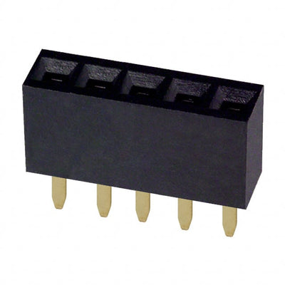 PPPC051LFBN by Sullins Connector Solutions - CONNECTOR HDR 5POS 0.1 GOLD PCB