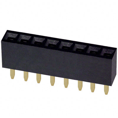 PPPC081LFBN by Sullins Connector Solutions - CONNECTOR HDR 8POS 0.1 GOLD PCB