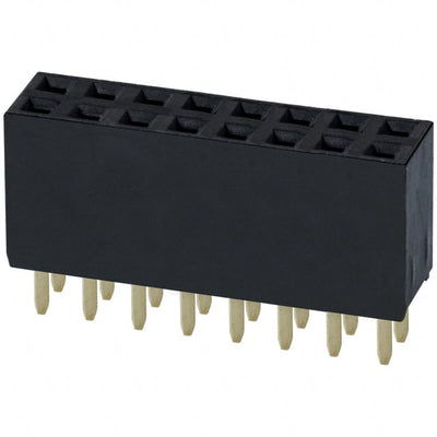 PPPC082LFBN-RC by Sullins Connector Solutions - CONNECTOR HDR 16POS 0.1 GOLD PCB