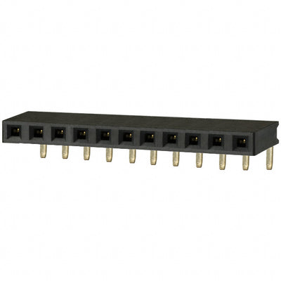 PPPC111LGBN by Sullins Connector Solutions - CONNECTOR HDR 11POS 0.1 GOLD PCB R/A