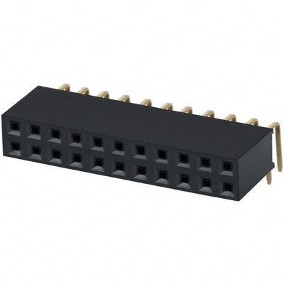 PPPC112LJBN by Sullins Connector Solutions - CONNECTOR HDR 22POS 0.1 GOLD PCB R/A