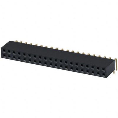 PPPC202LJBN by Sullins Connector Solutions - CONNECTOR HDR 40POS 0.1 GOLD PCB R/A