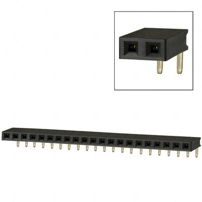 PPPC211LGBN-RC by Sullins Connector Solutions - CONNECTOR HDR 21POS 0.1 GOLD PCB R/A
