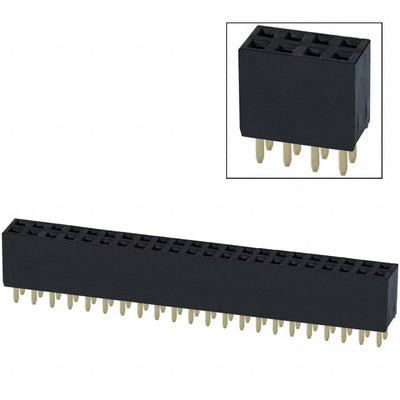 PPPC222LFBN by Sullins Connector Solutions - CONNECTOR HDR 44POS 0.1 GOLD PCB