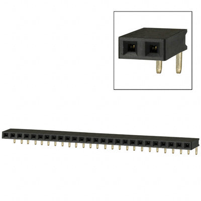PPPC261LGBN-RC by Sullins Connector Solutions - CONNECTOR HDR 26POS 0.1 GOLD PCB R/A