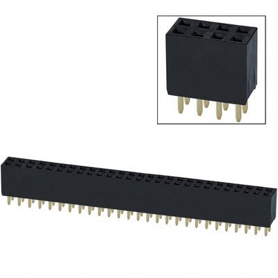 PPPC272LFBN-RC by Sullins Connector Solutions - CONNECTOR HDR 54POS 0.1 GOLD PCB