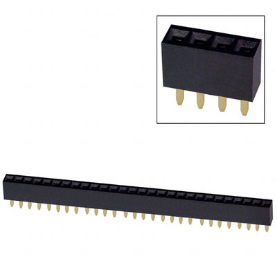 PPPC281LFBN by Sullins Connector Solutions - CONNECTOR HDR 28POS 0.1 GOLD PCB