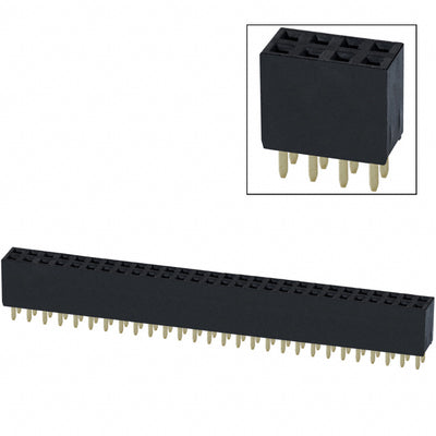 PPPC282LFBN by Sullins Connector Solutions - CONNECTOR HDR 56POS 0.1 GOLD PCB