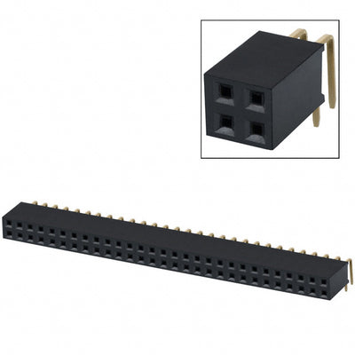 PPPC292LJBN by Sullins Connector Solutions - CONNECTOR HDR 58POS 0.1 GOLD PCB R/A
