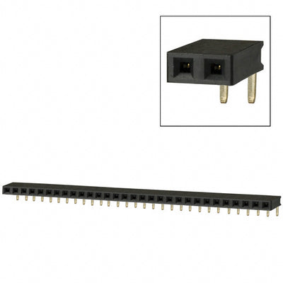 PPPC301LGBN by Sullins Connector Solutions - CONNECTOR HDR 30POS 0.1 GOLD PCB R/A