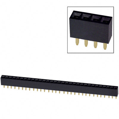 PPPC311LFBN by Sullins Connector Solutions - CONNECTOR HDR 31POS 0.1 GOLD PCB