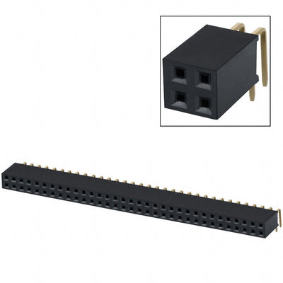 PPPC332LJBN by Sullins Connector Solutions - CONNECTOR HDR 66POS 0.1 GOLD PCB R/A