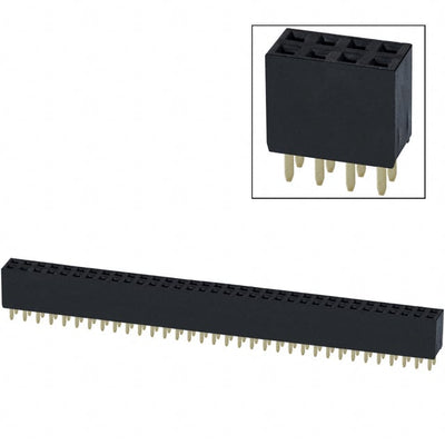 PPPC342LFBN by Sullins Connector Solutions - CONNECTOR HDR 68POS 0.1 GOLD PCB