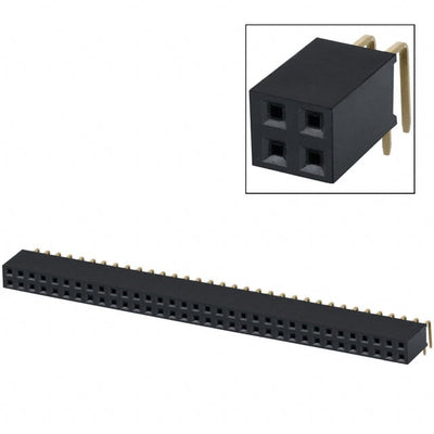 PPPC342LJBN-RC by Sullins Connector Solutions - CONNECTOR HDR 68POS 0.1 GOLD PCB R/A