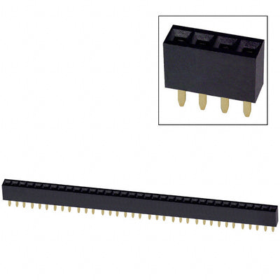 PPPC351LFBN-RC by Sullins Connector Solutions - CONNECTOR HDR 35POS 0.1 GOLD PCB