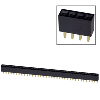 PPPC361LFBN by Sullins Connector Solutions - CONNECTOR HDR 36POS 0.1 GOLD PCB
