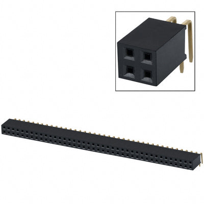 PPPC402LJBN-RC by Sullins Connector Solutions - CONNECTOR HDR 80POS 0.1 GOLD PCB R/A