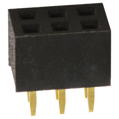 NPPN032AFCN-RC by Sullins Connector Solutions - CONNECTOR HDR 6POS 0.079 GOLD PCB