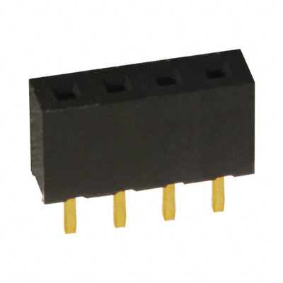 NPPN041BFCN-RC by Sullins Connector Solutions - CONNECTOR HDR 4POS 0.079 GOLD PCB