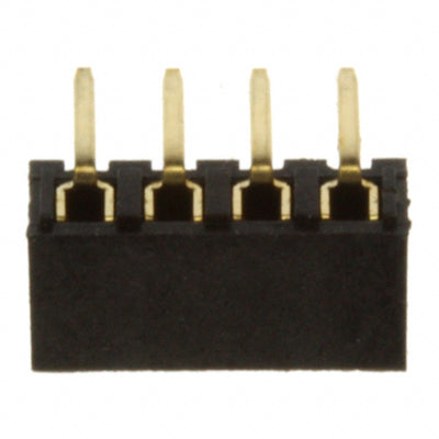 NPPN041FGGN-RC by Sullins Connector Solutions - CONNECTOR HDR 4POS 0.079 GOLD PCB R/A
