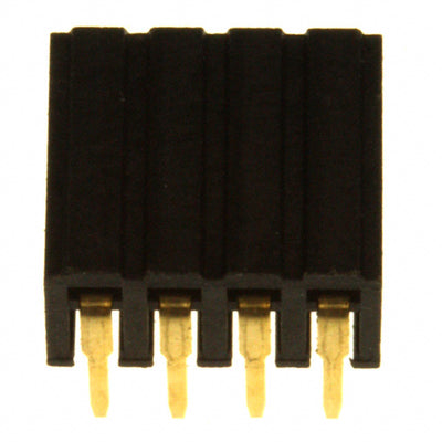 NPPN042FJFN-RC by Sullins Connector Solutions - CONNECTOR HDR 8POS 0.079 GOLD PCB R/A
