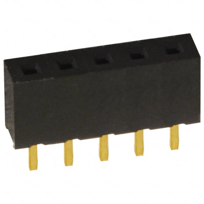 NPPN051BFCN-RC by Sullins Connector Solutions - CONNECTOR HDR 5POS 0.079 GOLD PCB
