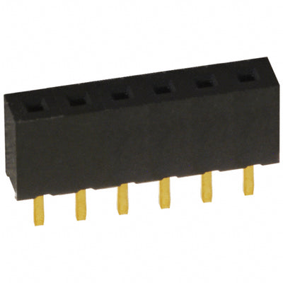 PPPN061BFCN by Sullins Connector Solutions - CONNECTOR HDR 6POS 0.079 GOLD PCB
