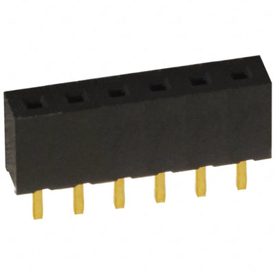 NPPN061BFCN-RC by Sullins Connector Solutions - CONNECTOR HDR 6POS 0.079 GOLD PCB