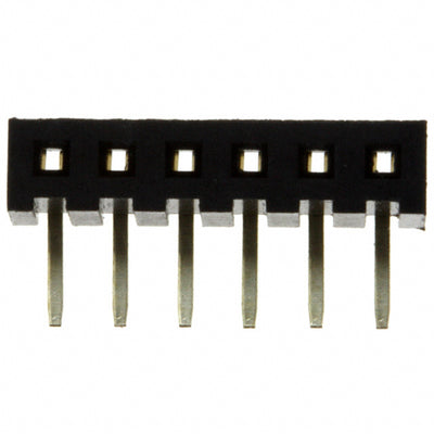 NPPN061FGGN-RC by Sullins Connector Solutions - CONNECTOR HDR 6POS 0.079 GOLD PCB R/A