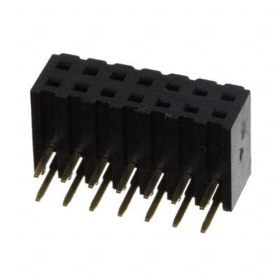 NPPN072FJFN-RC by Sullins Connector Solutions - CONNECTOR HDR 14P 0.079 GOLD PCB R/A
