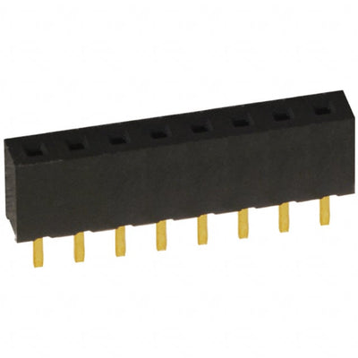 PPPN081BFCN by Sullins Connector Solutions - CONNECTOR HDR 8POS 0.079 GOLD PCB