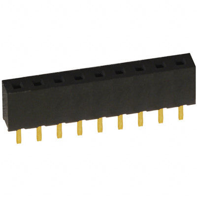 PPPN091BFCN by Sullins Connector Solutions - CONNECTOR HDR 9POS 0.079 GOLD PCB