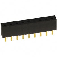 NPPN091BFCN-RC by Sullins Connector Solutions - CONNECTOR HDR 9POS 0.079 GOLD PCB