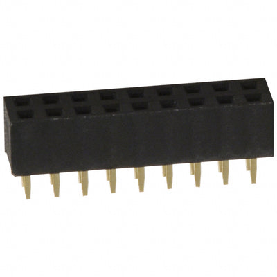 NPPN092AFCN-RC by Sullins Connector Solutions - CONNECTOR HDR 18POS 0.079 GOLD PCB