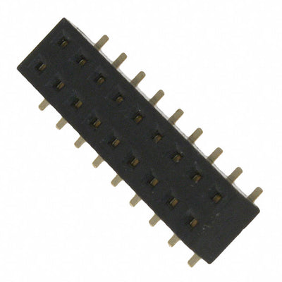 PPPN092GFNP by Sullins Connector Solutions - CONNECTOR HDR 18POS 0.079 GOLD SMD