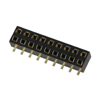 PPPN092GHNP by Sullins Connector Solutions - CONNECTOR HDR 18POS 0.079 GOLD SMD