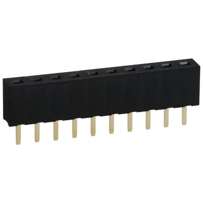 NPPN101BFCN-RC by Sullins Connector Solutions - CONNECTOR HDR 10POS 0.079 GOLD PCB