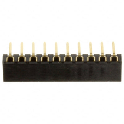 NPPN101FGGN-RC by Sullins Connector Solutions - CONNECTOR HDR 10P 0.079 GOLD PCB R/A