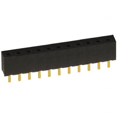 PPPN111BFCN by Sullins Connector Solutions - CONNECTOR HDR 11POS 0.079 GOLD PCB